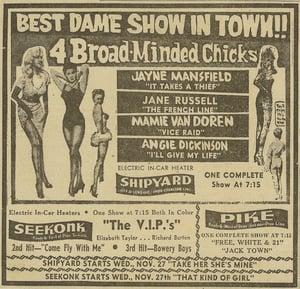 Newspaper ad.