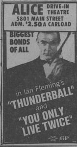 Now Playing ad from The State newspaper Columbia, SC for 15 April 1973