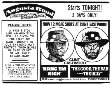 An ad for the Augusta Road.