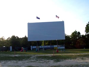 Big Mo Marquis Sign at Night