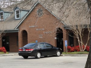 former site-now Barnett Medical and other offices