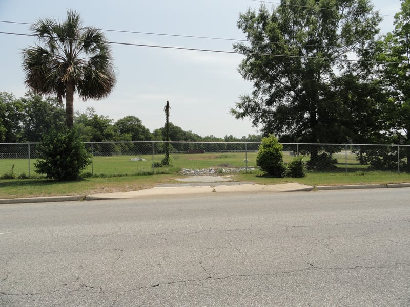 former site now an empty field