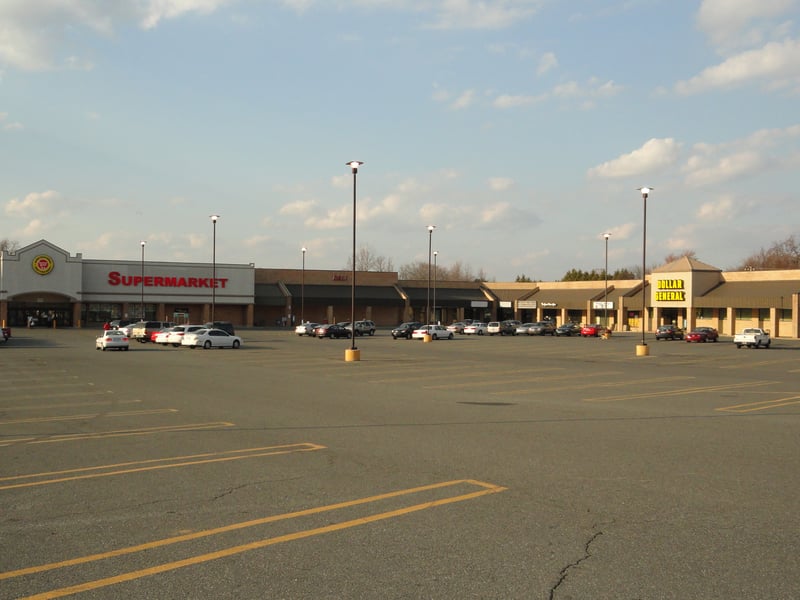 former site-now Cherry Park Centre strip mall
