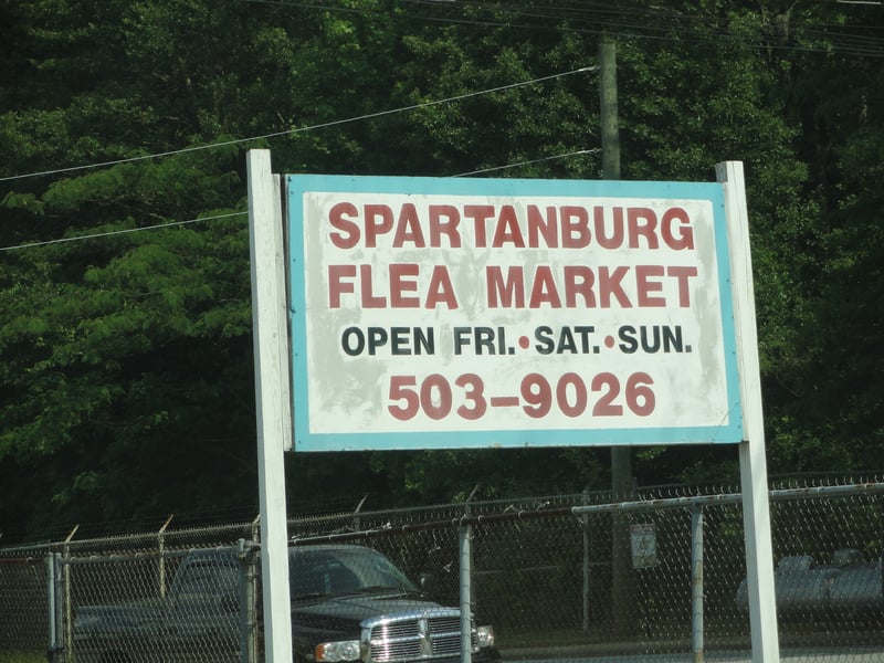 former site is now the Spartanburg Flea Market