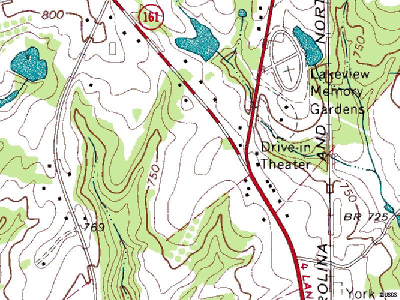 former site-between York and Clover on US-321 just North of Hwy 161