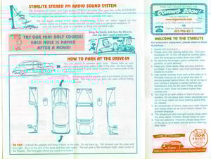 souvenir drive-in guide - side 2