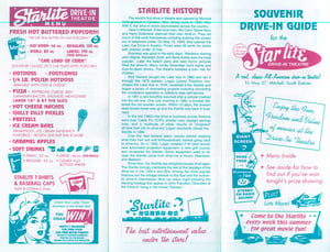 souvenir drive-in guide - side 1