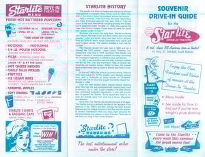 souvenir drive-in guide - side 1