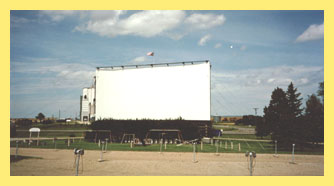 View of screen of Winner Drive In.  Taken from www.winnersd.org web site.  Believe still is open.