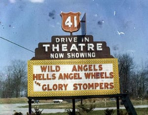 This is the only photograph I know to exist of the 41 Drive-In in Shelbyville, TN. My father was partial owner and the final manager of this drive-in which was demolished in the early 1980's. The sign pictured was replaced in the 1970's. To my knowledge,