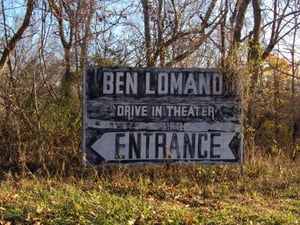 sign at the entrance way.