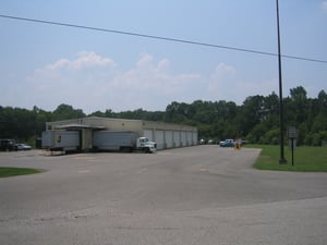 Former site of Carefree Drive-in; now a UPS distribution center