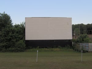 the screen.