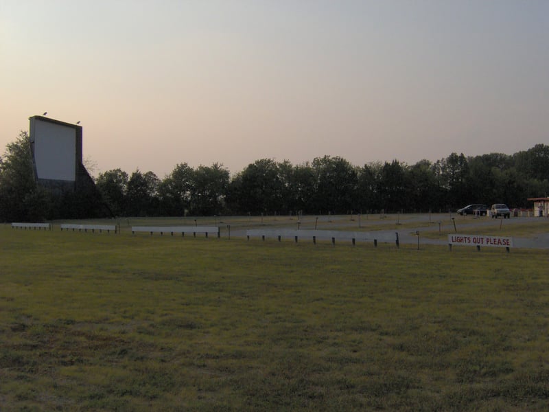 the screen and the field