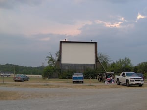 the screen