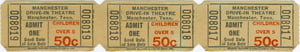 Manchester Drive In .50 Childrens ticket