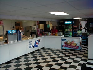 1 inside of the Concession Building