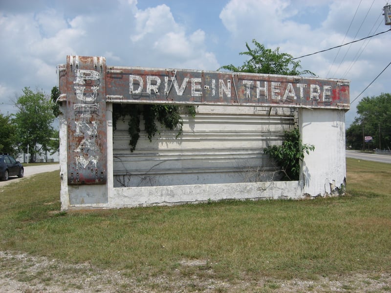 Putnam drive-in not torn down as reported.