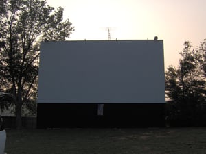 the screen