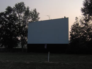 the screen