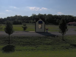 the ticket booth