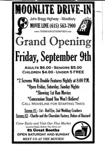 advertisement of the Grand Opening