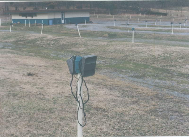 Cool Montay speaker, at the now-dead Woodzo. When you called, the recorded message would cheerfully say what was playing at YOUR Woodzo Drive-In Theatre!