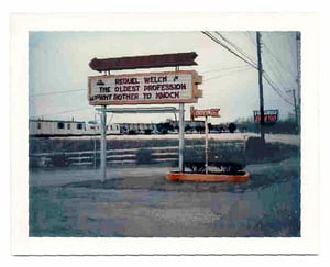 marquee of the Alamo Drive-In on Austin Hwy