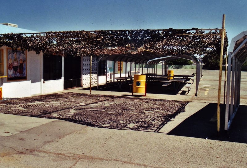 Covered picknick area