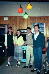 Inside the concession stand