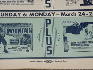 advertisement close-up