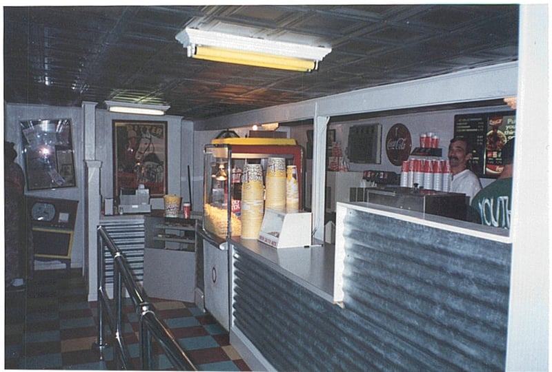 concession stand taken May 1997