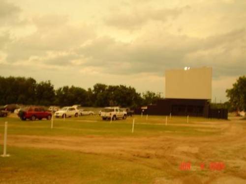 field and screen right