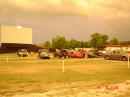 field and screen left