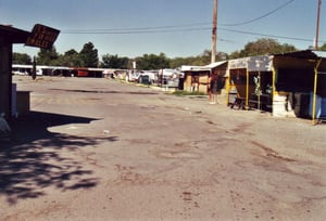 Inside of swap meet