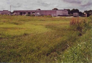 Former screen tower location