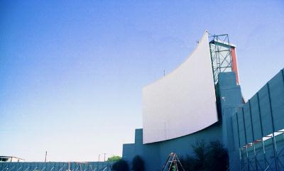 screen, and its really massive surrounding side wall and fence