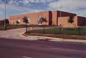 An elementary school has been built on the site in the meantime