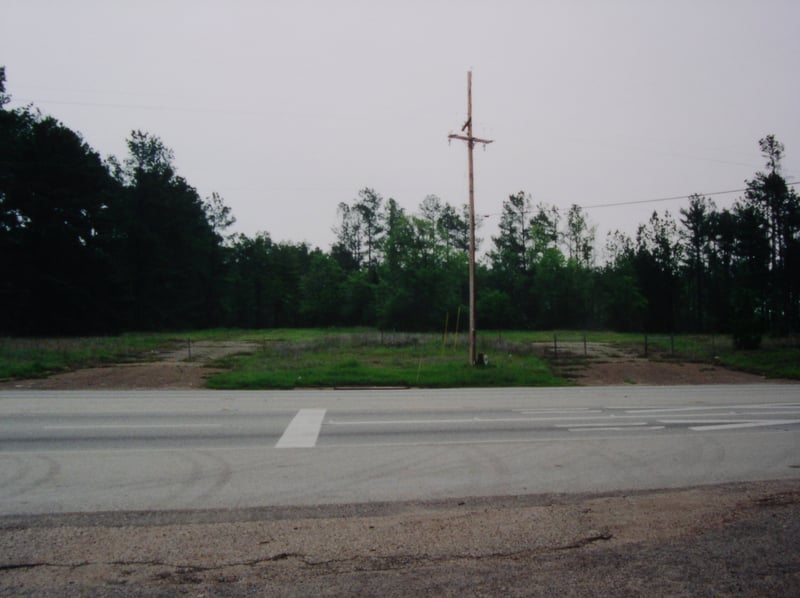 The Entrance Ramps where The Cherokee Drive In once was