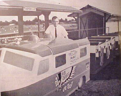 Big Chief train used at Chief Drive-in. Taken from Box Office magazine.