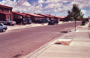 Houses now existing on the property