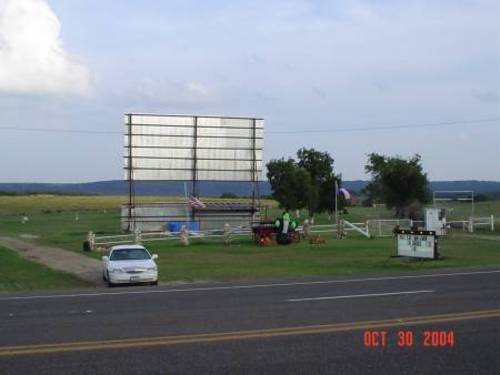 looking at the Corral from across the road