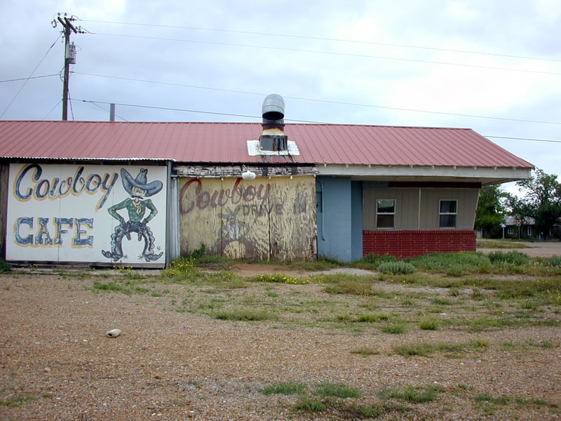Turned out to be a drive in restaurant
