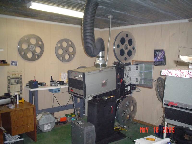 This photo of the projection room looks a lot like previous photo submissions.