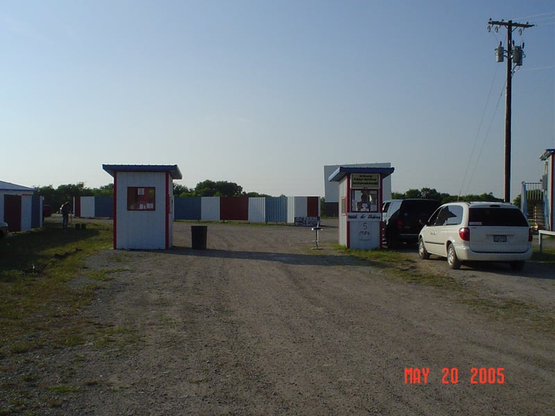 ticket booths with screen 2 in the background