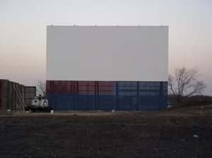 The newest Addition!! The 4th screen, on the left, is up and going. Painting at the bottom of the screen was completed shortly after this picture was taken. 
Randy