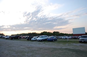 Screen #2 Field. Getting Fuller By the Minute! Taken At Sunset.