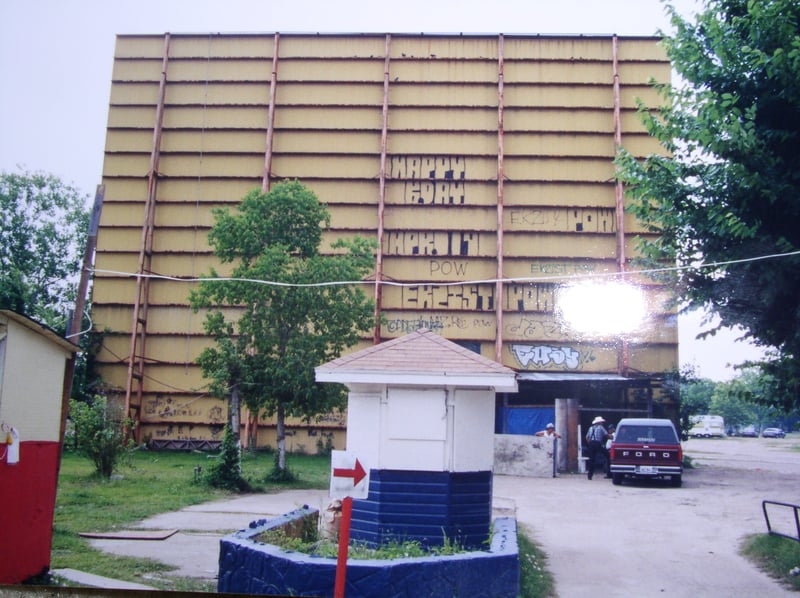 Screen and Ticket Booth