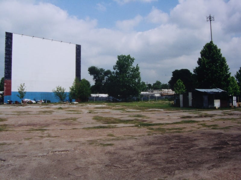 The Screen and Either The Projector Booth or Concession Stand. Or possibly both.