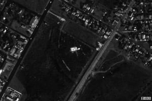 This is the location of Riverside and Montropolis Dr location as described below.  I believe this is where the Fiesta Drive in Was.  The other picture seems to be the Rebel Drive in.